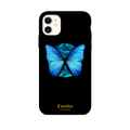 Blue Butterfly Case Mockup